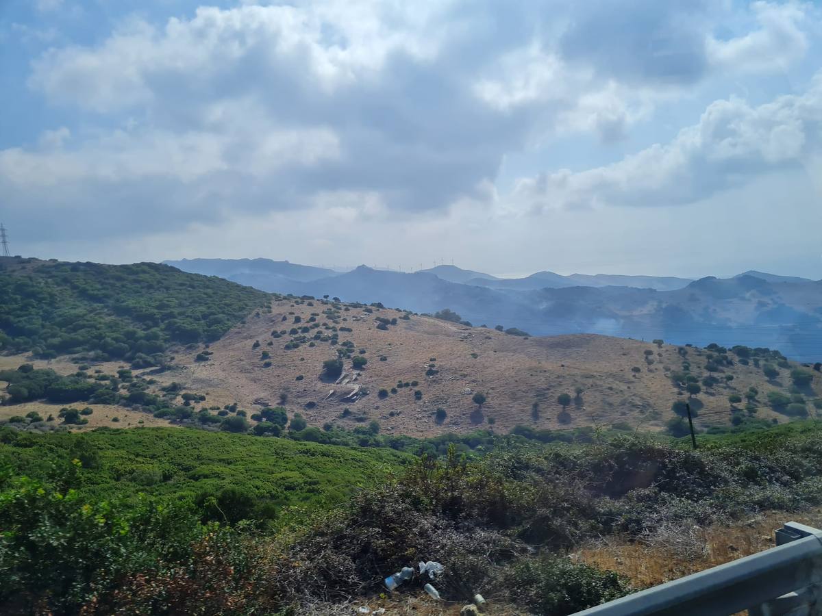 Fotos: El incendio de Tarifa se reactiva a causa del viento