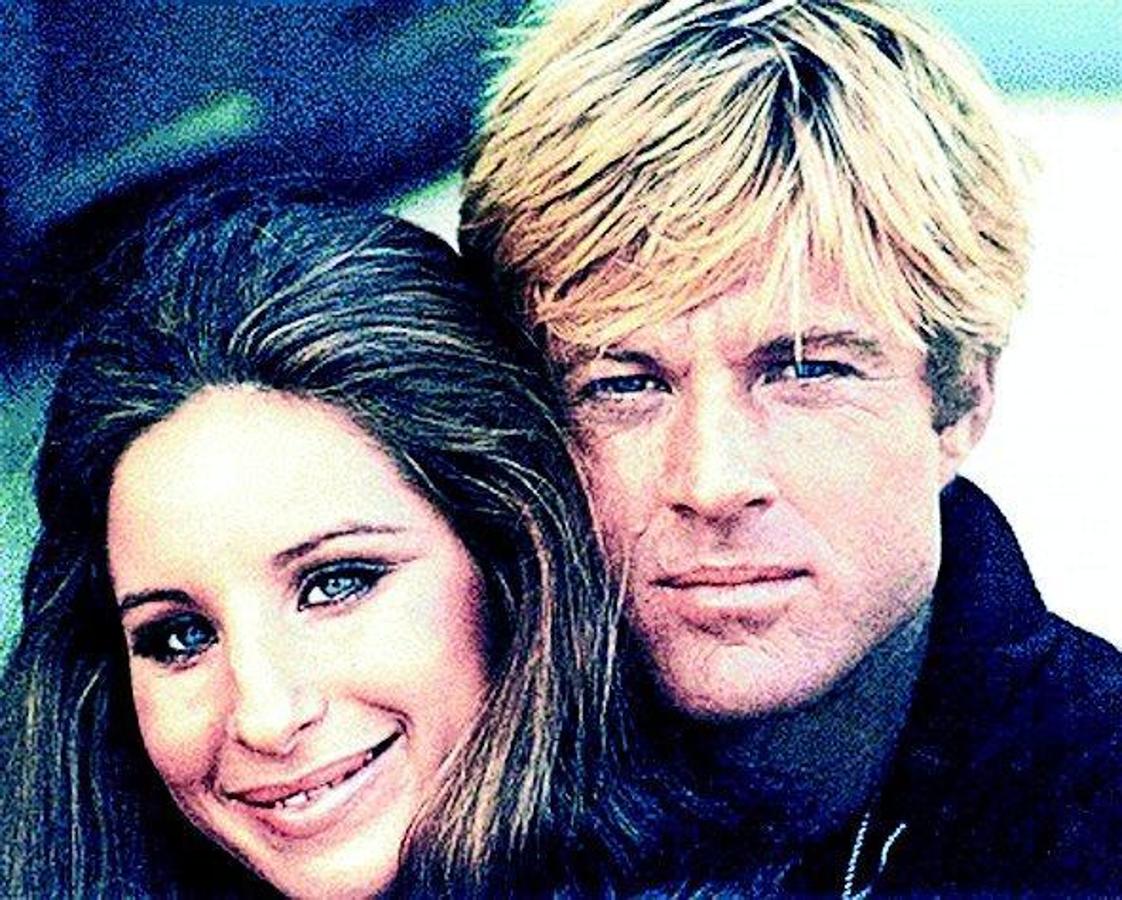 Robert Redford en 1973 junto a Barbra Streisand en 'Tal Como Eramos'. 