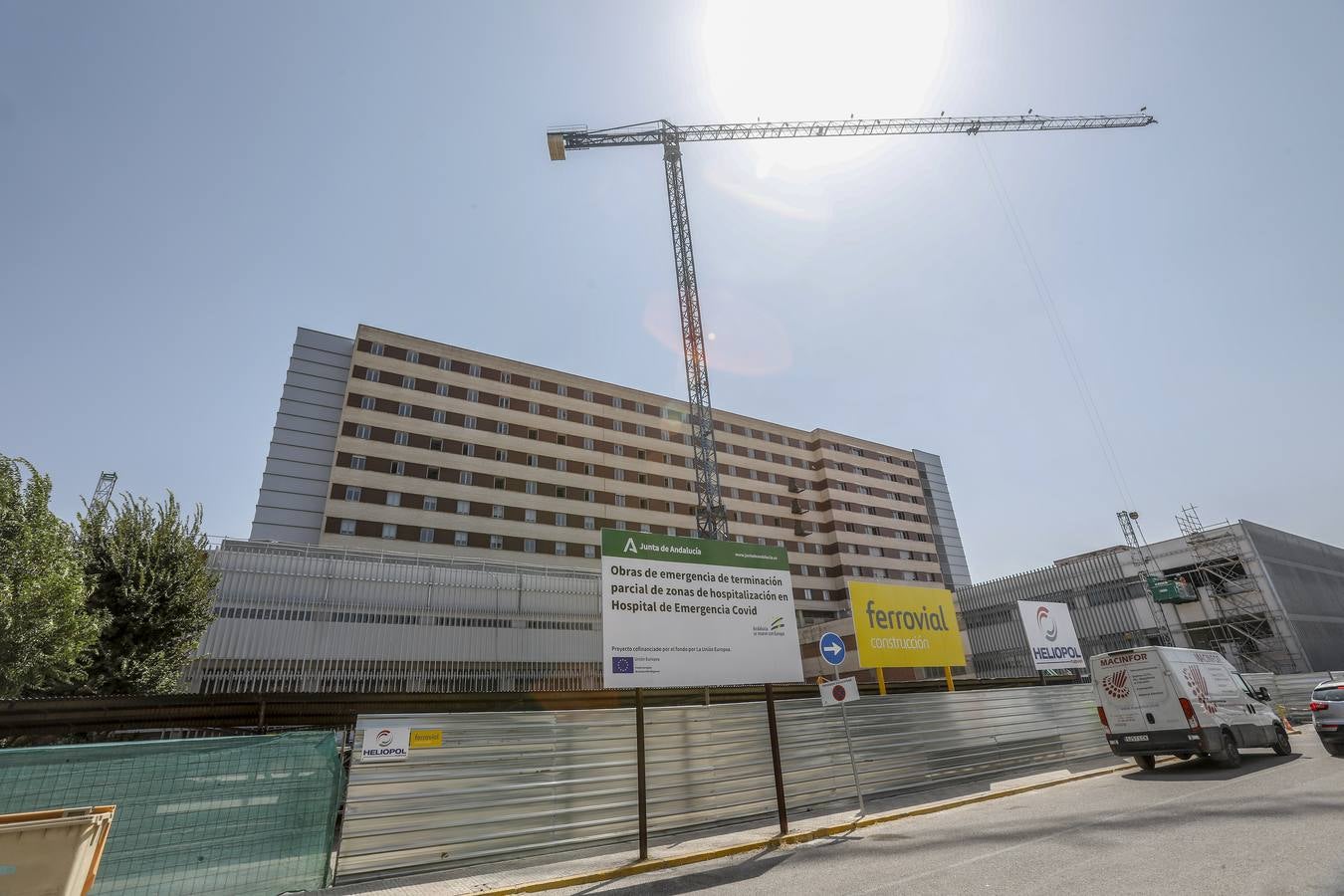 Tras quince años de abandono de un hospital que era pionero se anuncia el final de sus obras para el verano de 2022