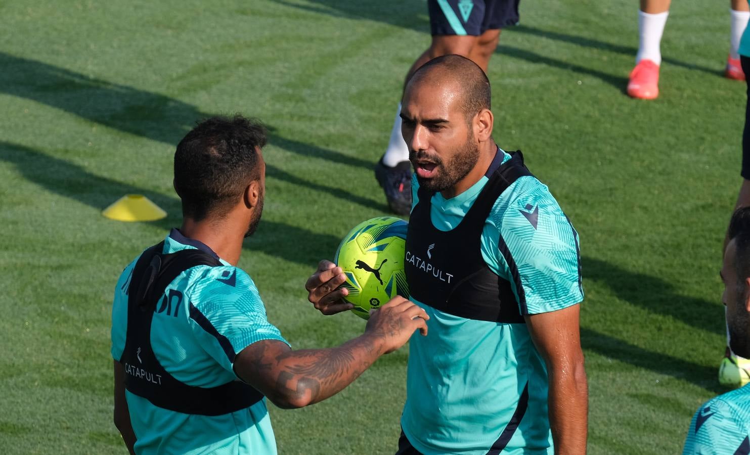 FOTOS: Entrenamiento del Cádiz CF antes de visitar el Benito Villamarín