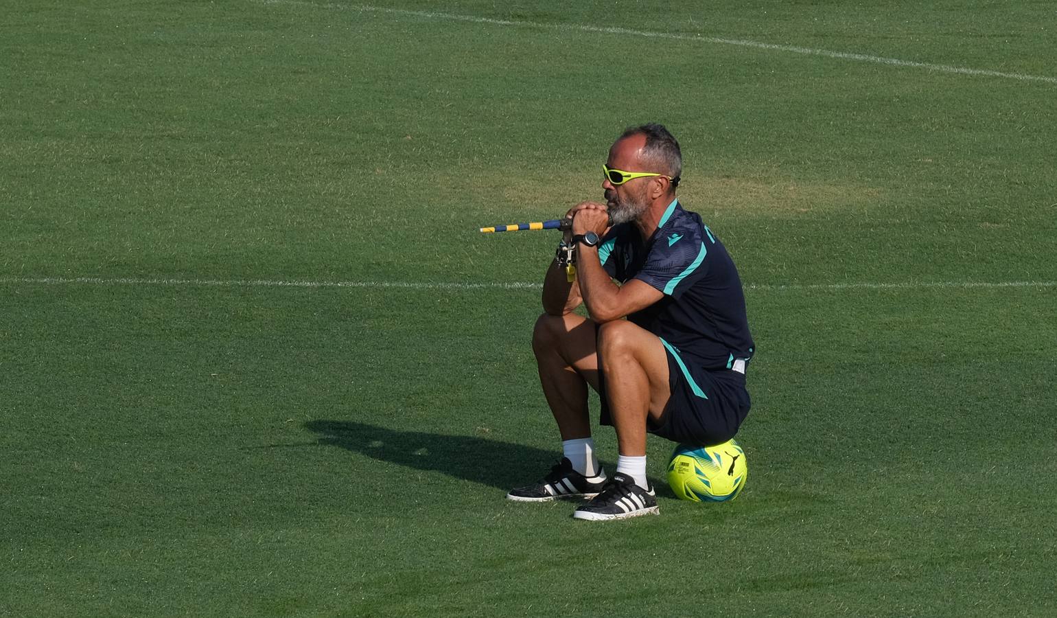 FOTOS: Entrenamiento del Cádiz CF antes de visitar el Benito Villamarín