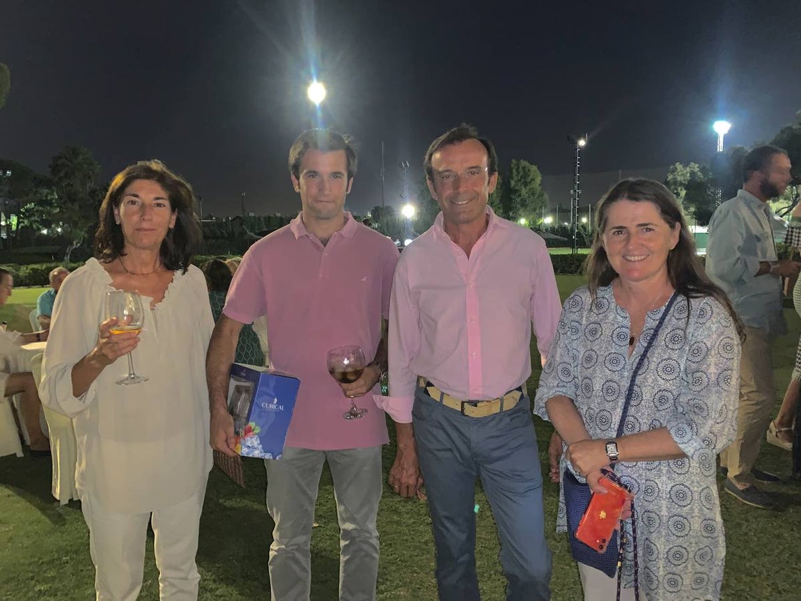 Isabel García, Pedro Herrera, Pedro Herrera e Inés Díaz Casa Diego. 