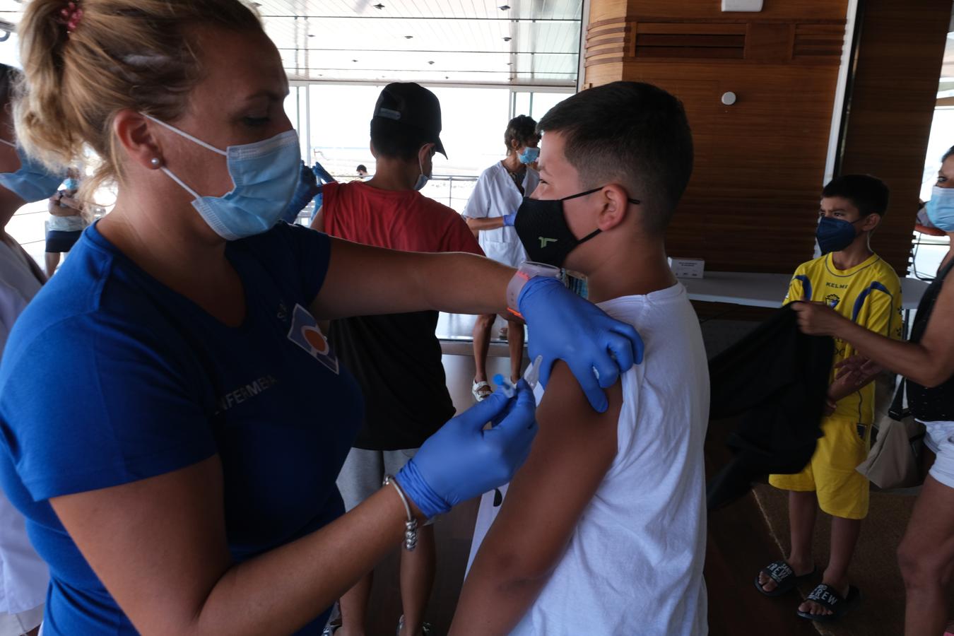 Vacunación sin cita en el centro náutico Elcano