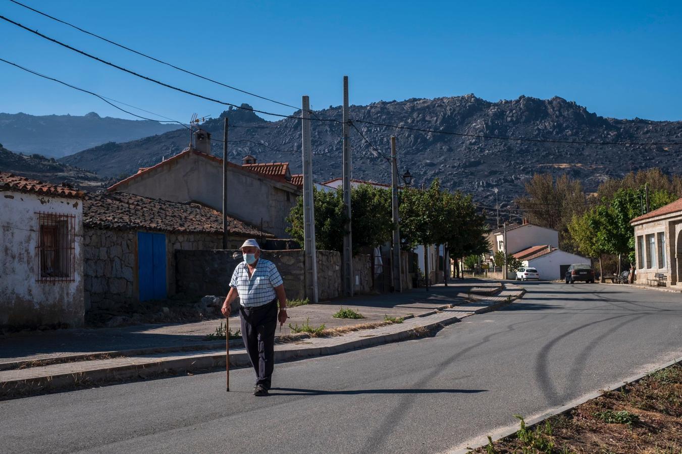 Así está la sierra de la Paramera tras el incendio de Ávila