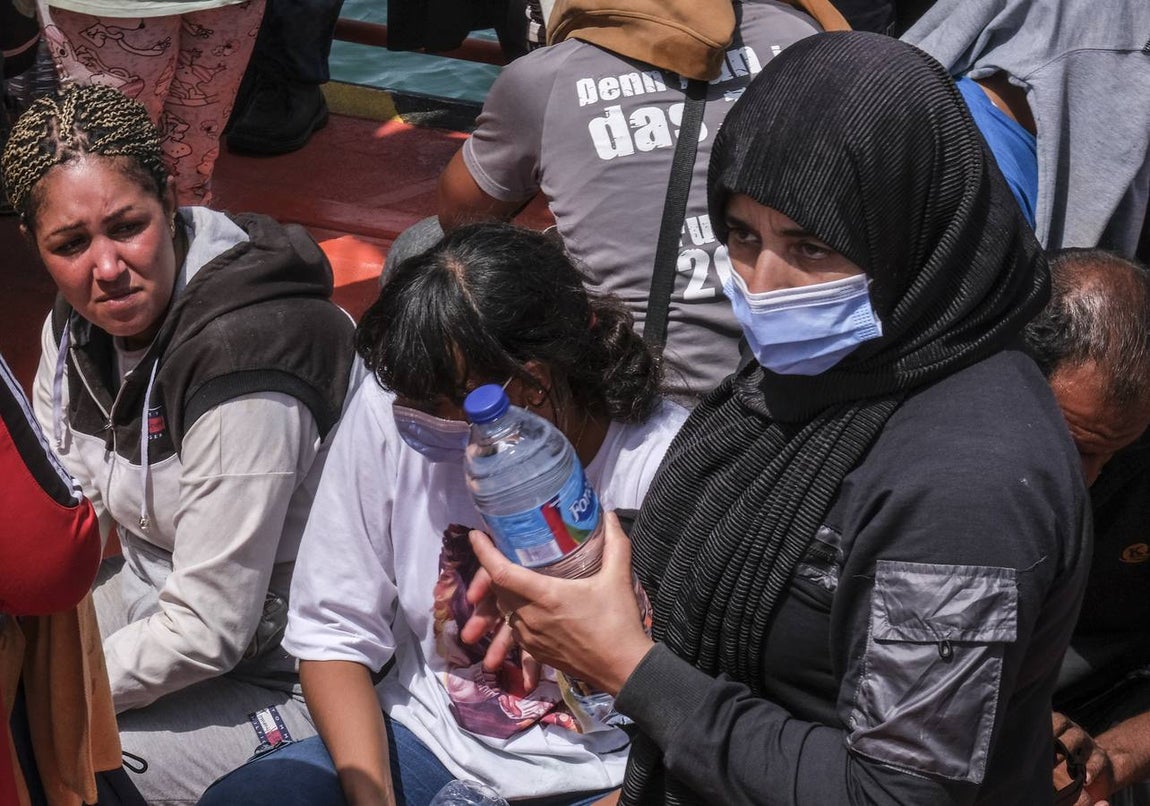 Fotos: Varias pateras llegan a Cádiz