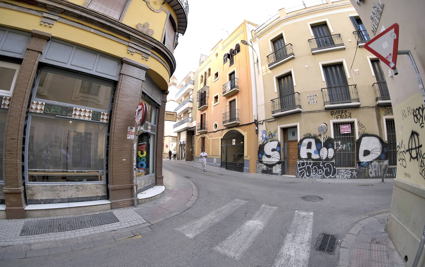 Grafitis en las calles del Centro