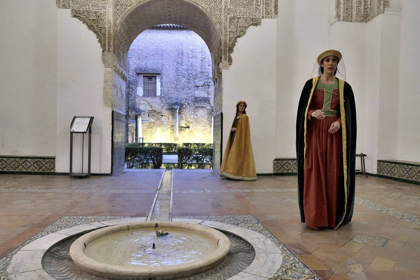 La figura de Alfonso el Sabio, a escena en el Alcázar