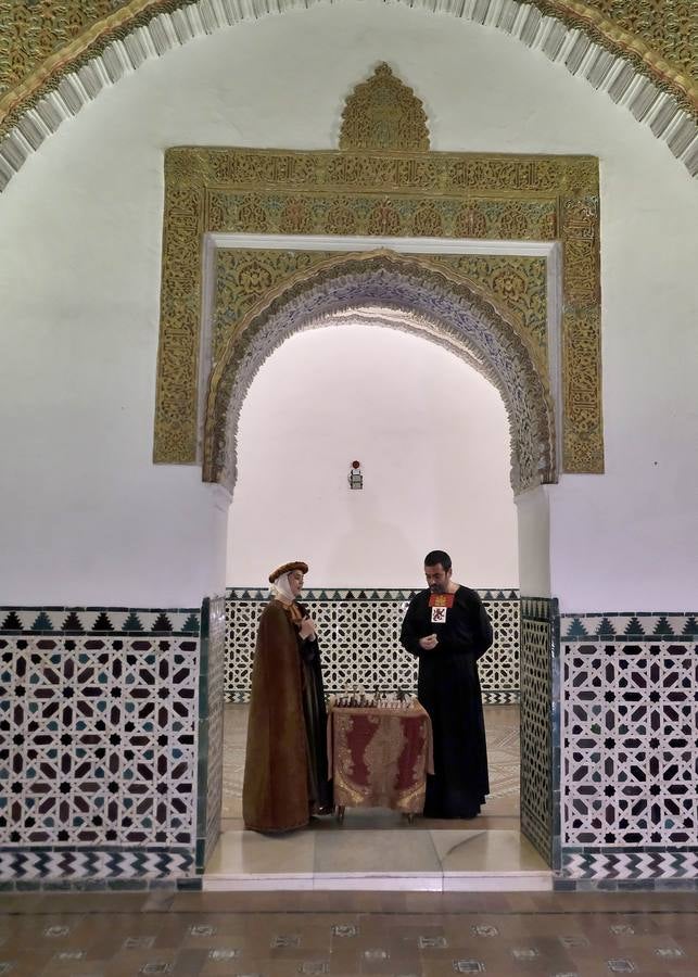 La figura de Alfonso el Sabio, a escena en el Alcázar