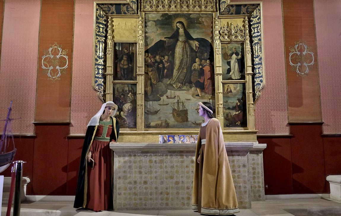 La figura de Alfonso el Sabio, a escena en el Alcázar