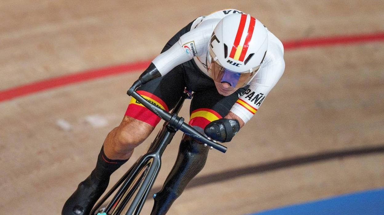 La medalla de oro del ciclista de Córdoba Alfonso Cabello, en imágenes