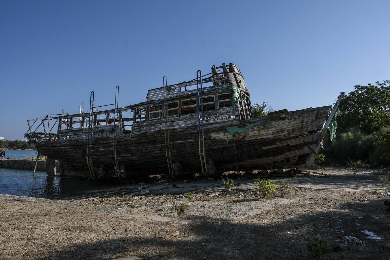 Fotos: El Vaporcito de El Puerto, diez años después de su hundimiento