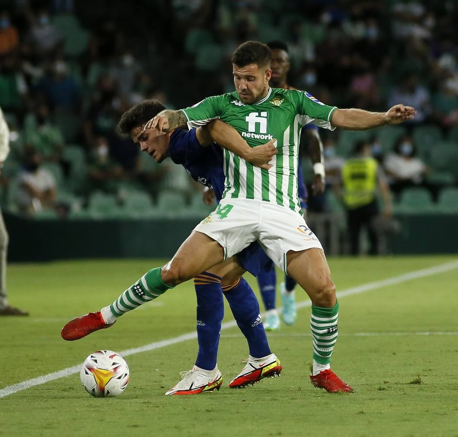 Partido entre el Real Betis y el Real Madrid disputado en el Benito Villamarín