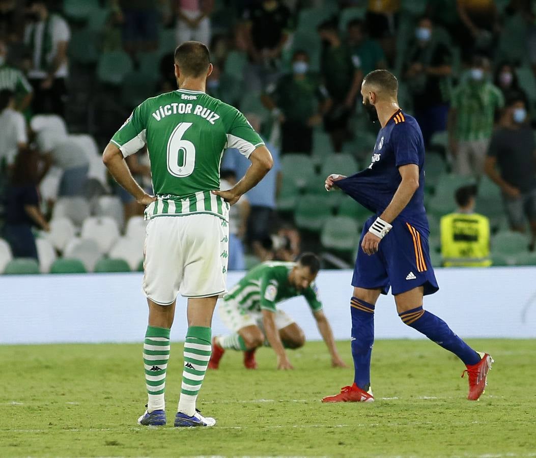 Partido entre el Real Betis y el Real Madrid disputado en el Benito Villamarín