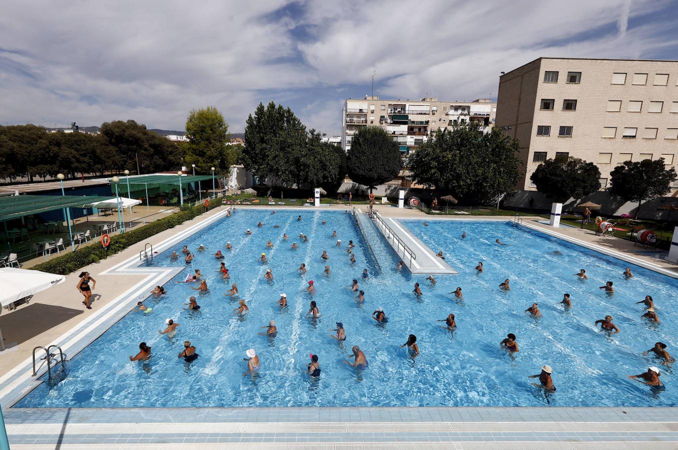 La vuelta a los gimnasios de Córdoba, en imágenes