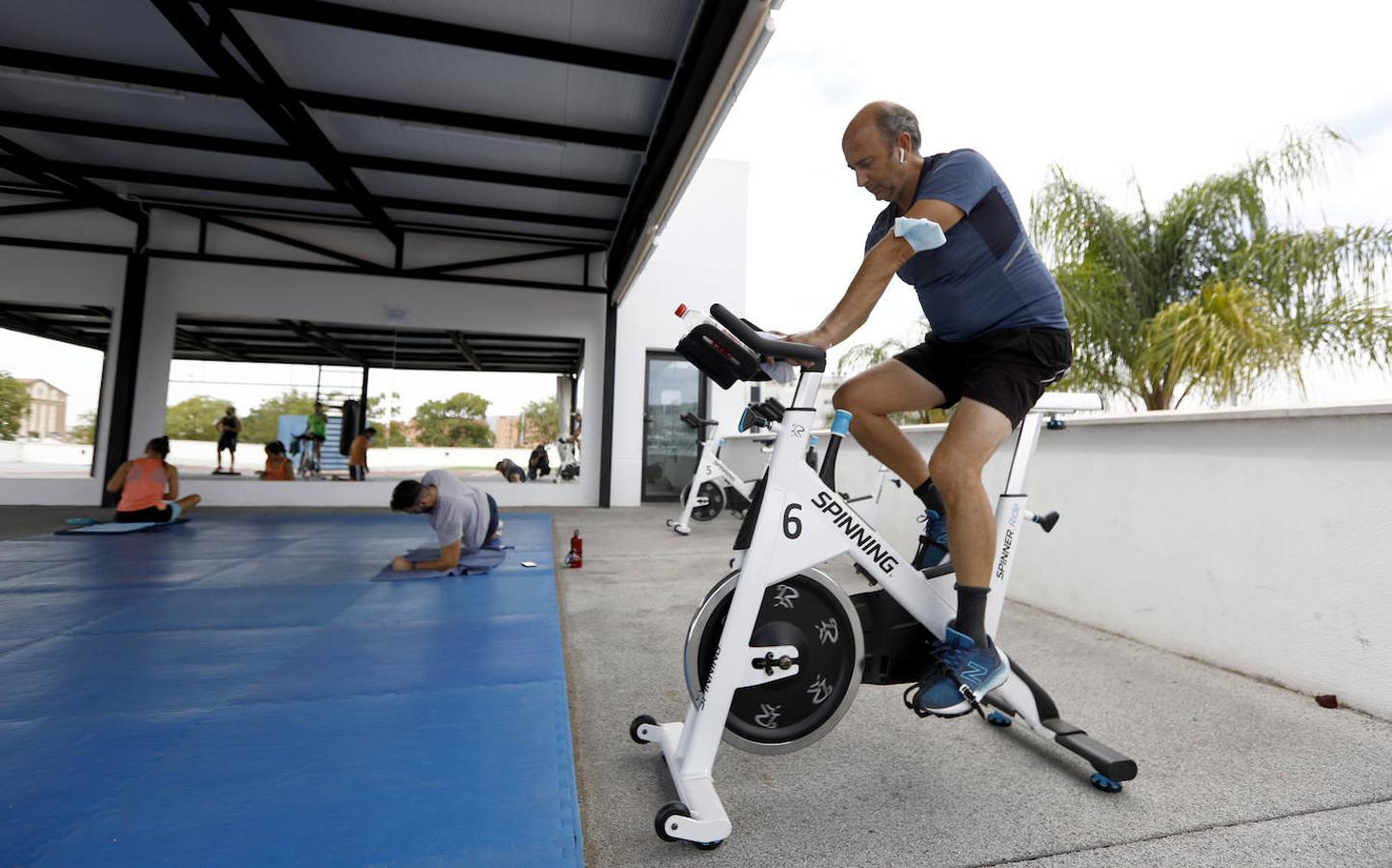 La vuelta a los gimnasios de Córdoba, en imágenes