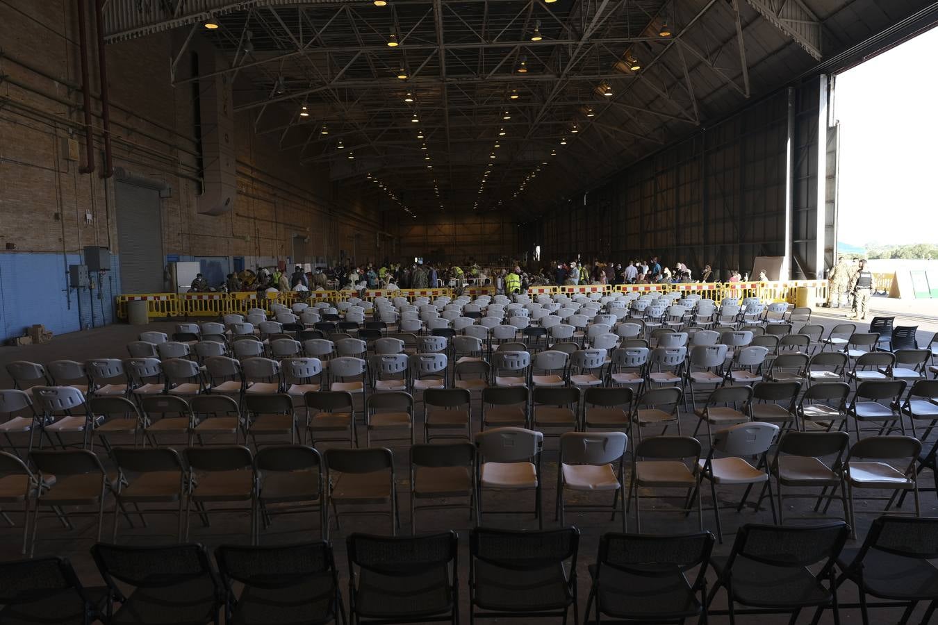 FOTOS: Así viven los refugiados afganos en la Base Naval de Rota