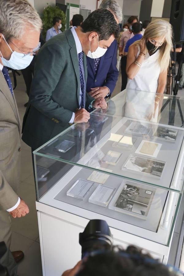 Inauguración del Archivo General de Andalucía en Sevilla