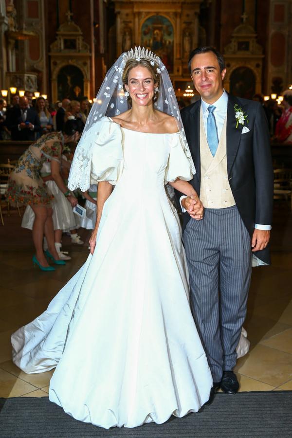 La boda de Maria Anunciata, sobrina del príncipe de Liechtenstein y Emanuele Musini, en imágenes