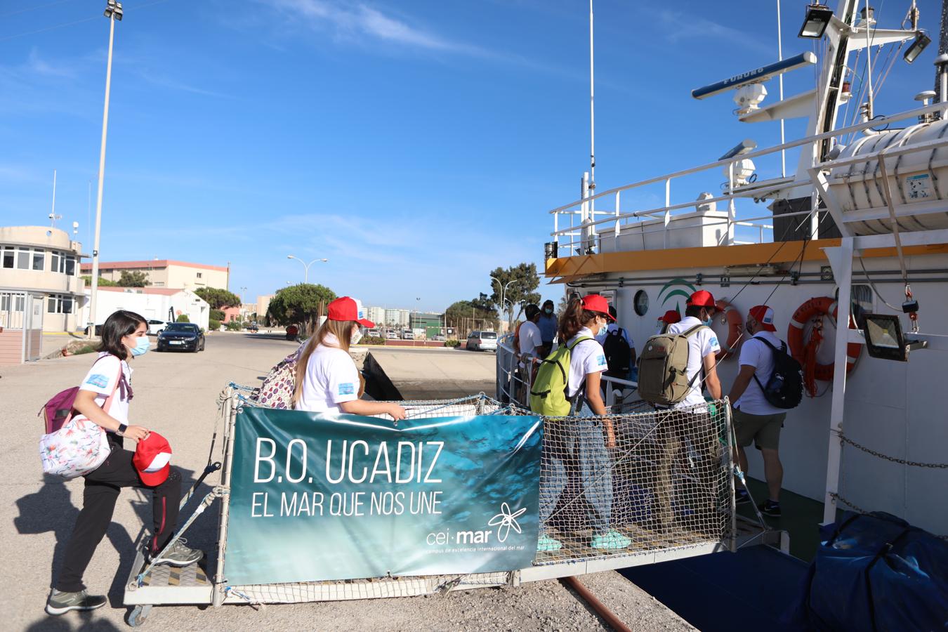 Fotos: La salida del buque oceanográfico &#039;UCAdiz&#039;