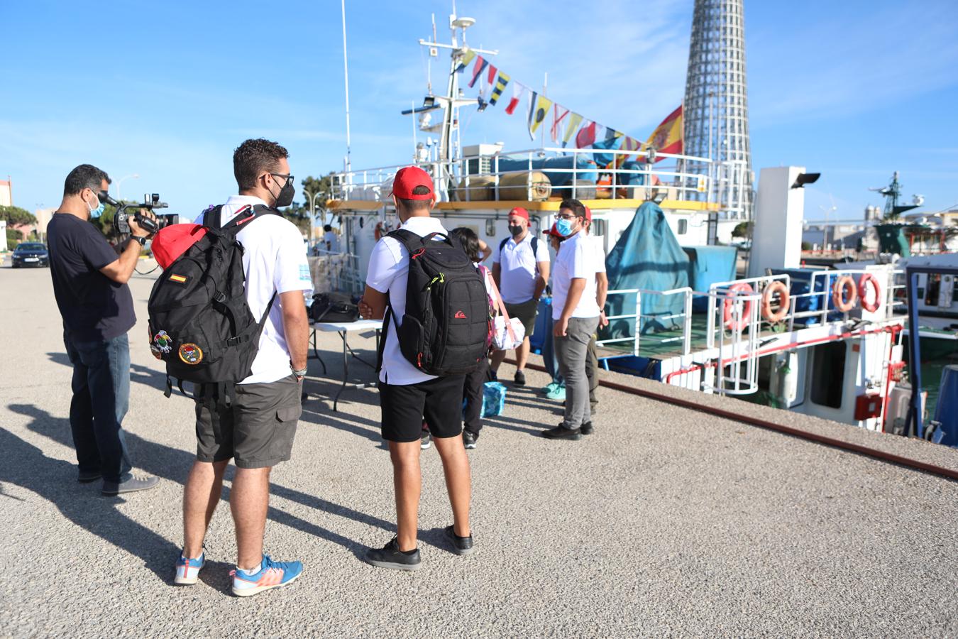 Aprender en el mar a bordo de un buque oceanográfico