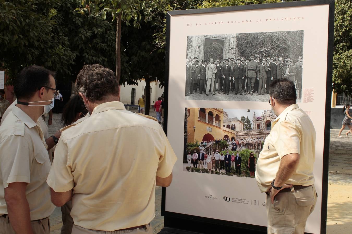 Exposición fotográfica que conmemora el 90 aniversario de la cesión del Real Alcázar a la ciudad