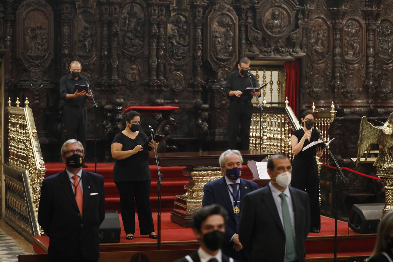 La misa en honor a la Virgen de la Fuensanta de Córdoba, en imágenes