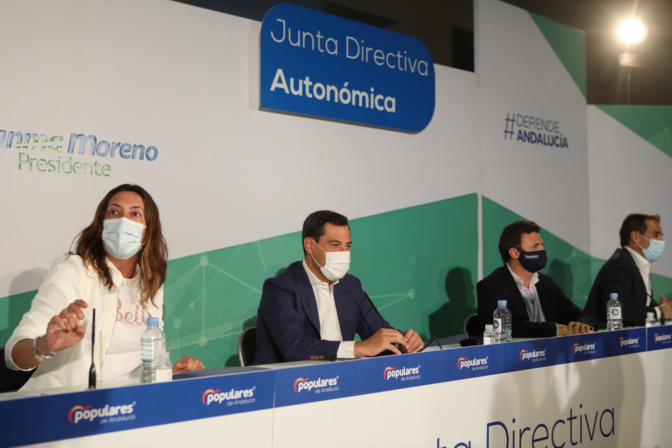 En imágenes: Juanma Moreno preside la Junta Directiva Autonómica del PP Andaluz