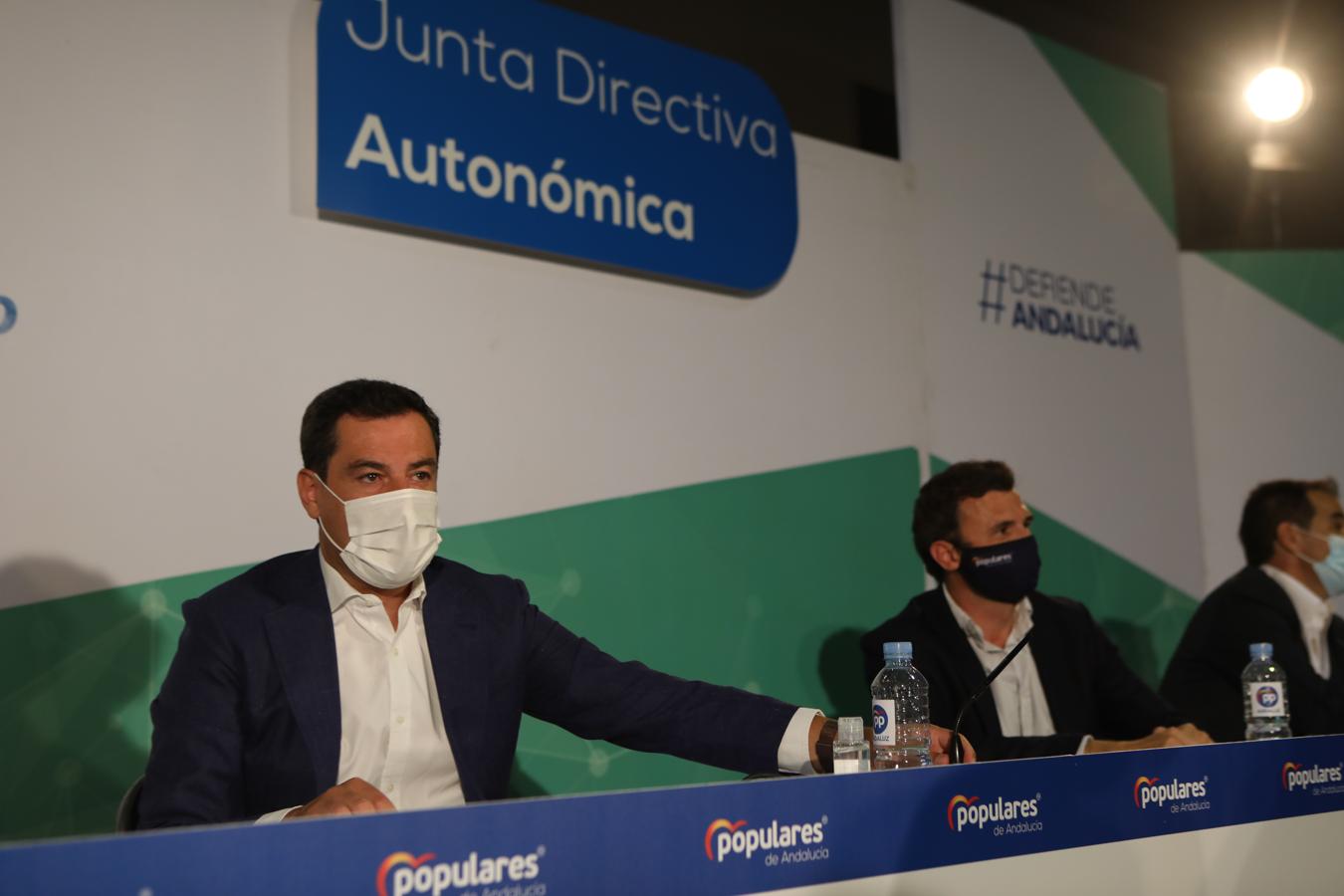 En imágenes: Juanma Moreno preside la Junta Directiva Autonómica del PP Andaluz