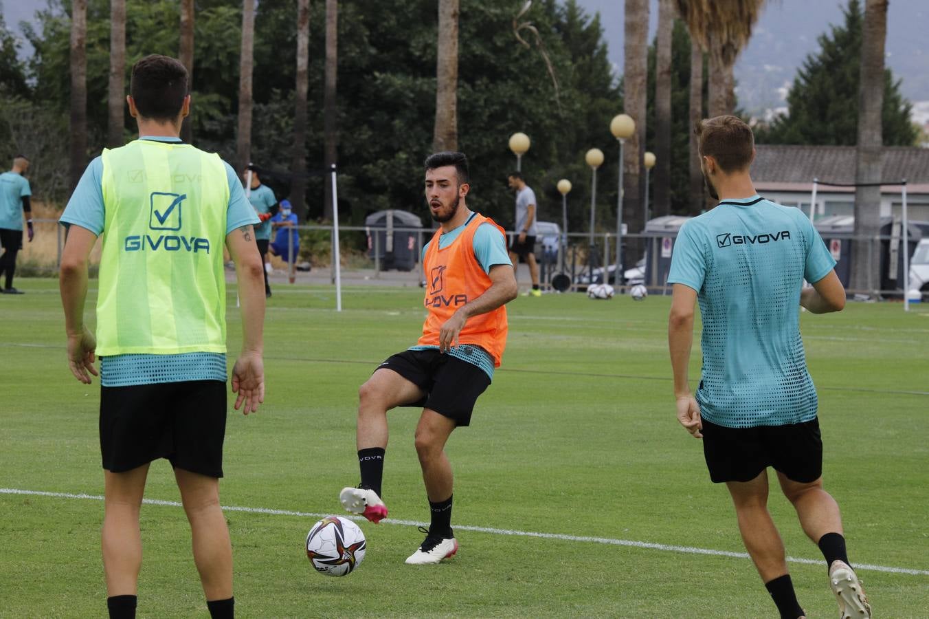 El entrenamiento del Córdoba CF en la festividad de la Virgen de la Fuensanta, en imágenes