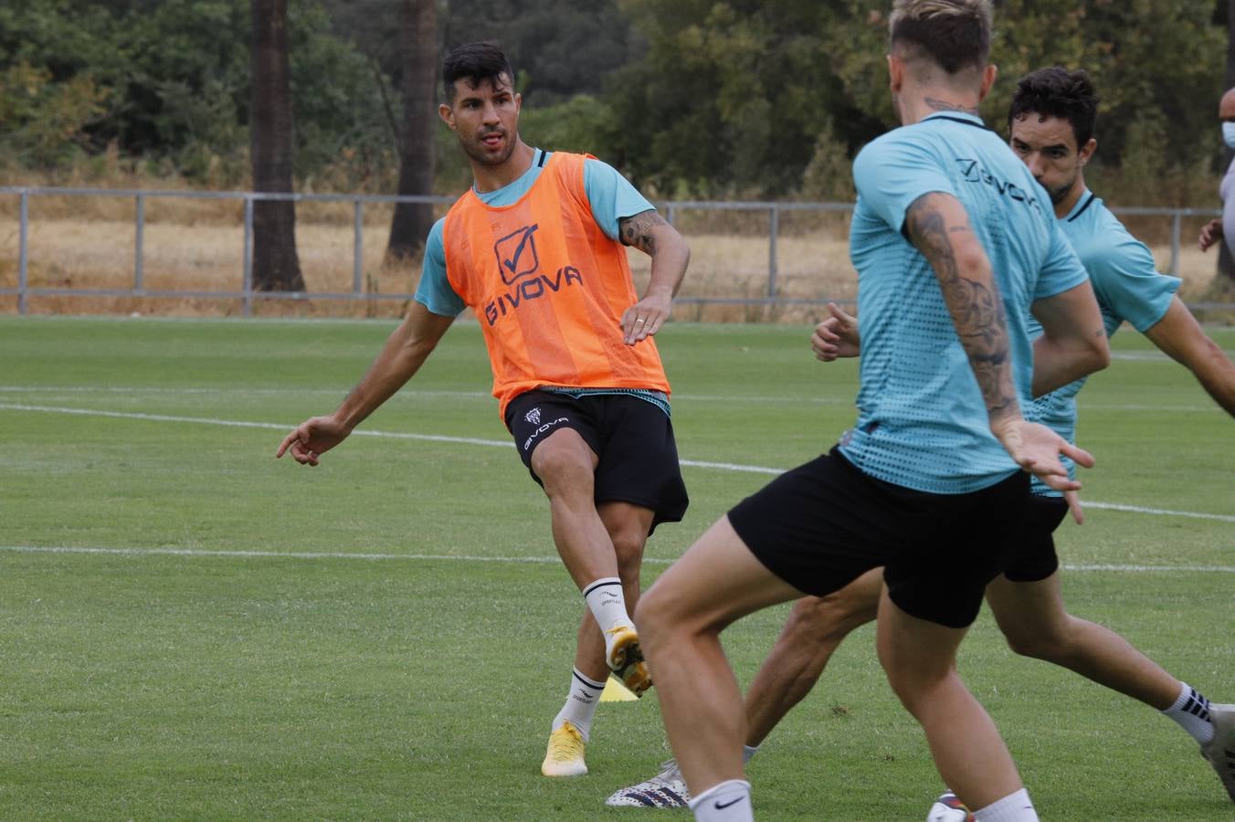 El entrenamiento del Córdoba CF en la festividad de la Virgen de la Fuensanta, en imágenes