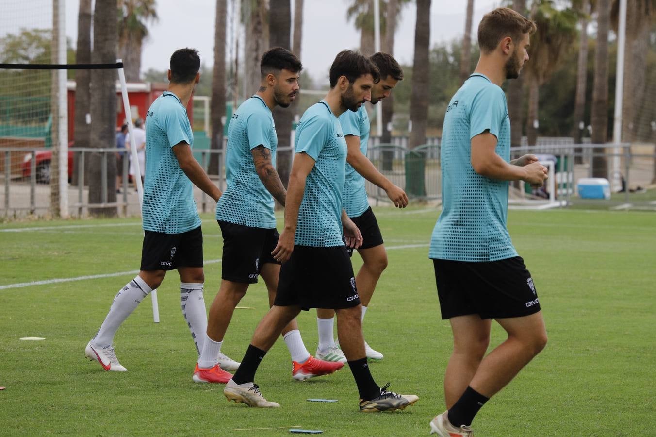 El entrenamiento del Córdoba CF en la festividad de la Virgen de la Fuensanta, en imágenes