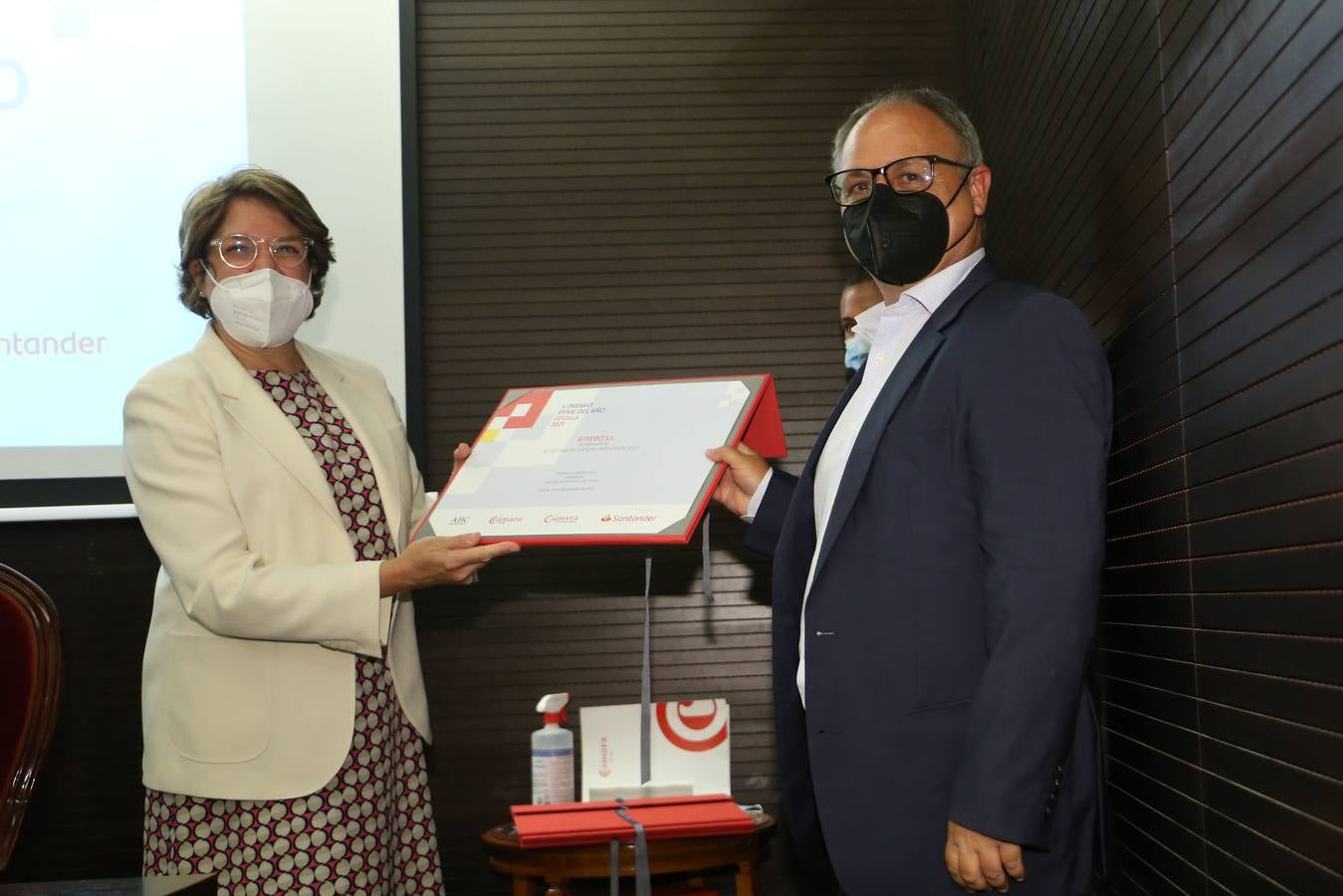 Entrega del premio Pyme del Año 2021 de Sevilla