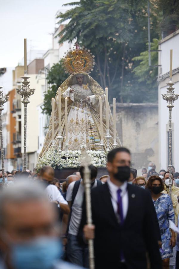 El rosario de la Virgen de la Estrella de Córdoba, en imágenes