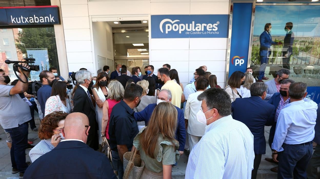 Todas las imágenes de la inauguración de la sede del PP en Toledo