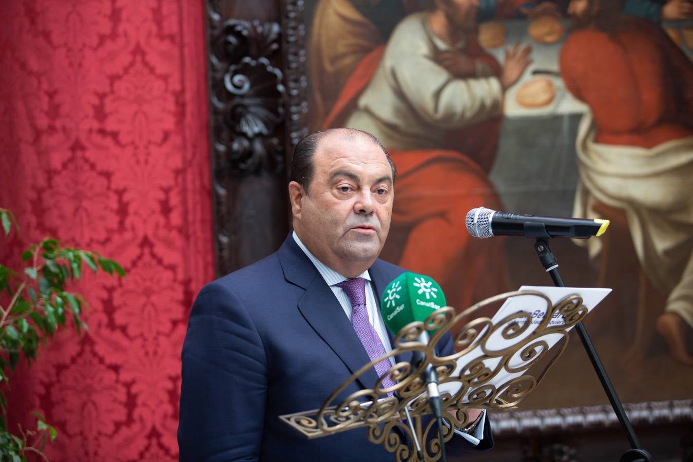 La hermandad de San Bernardo de Sevilla recupera la pintura de la Sagrada Cena