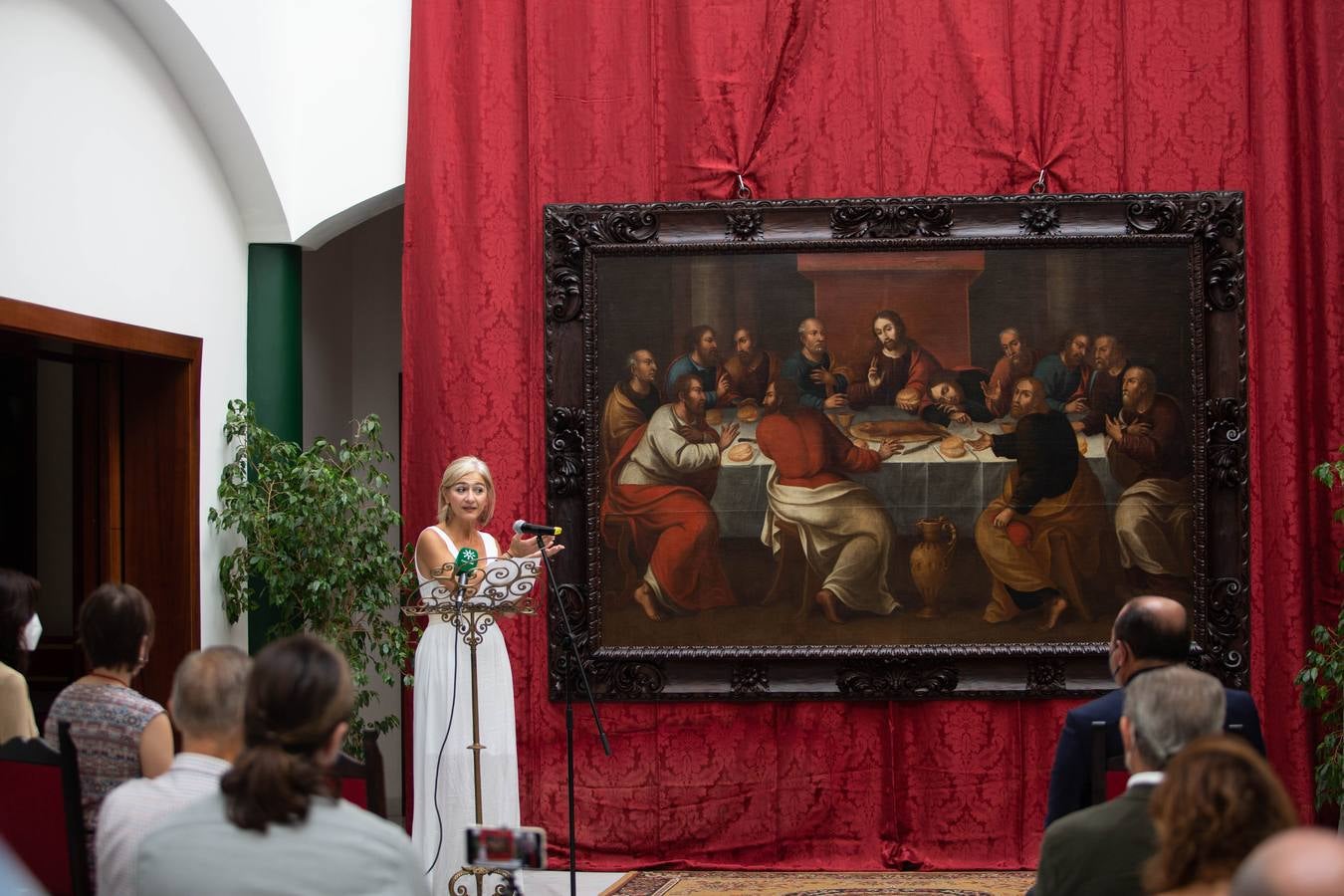 La hermandad de San Bernardo de Sevilla recupera la pintura de la Sagrada Cena