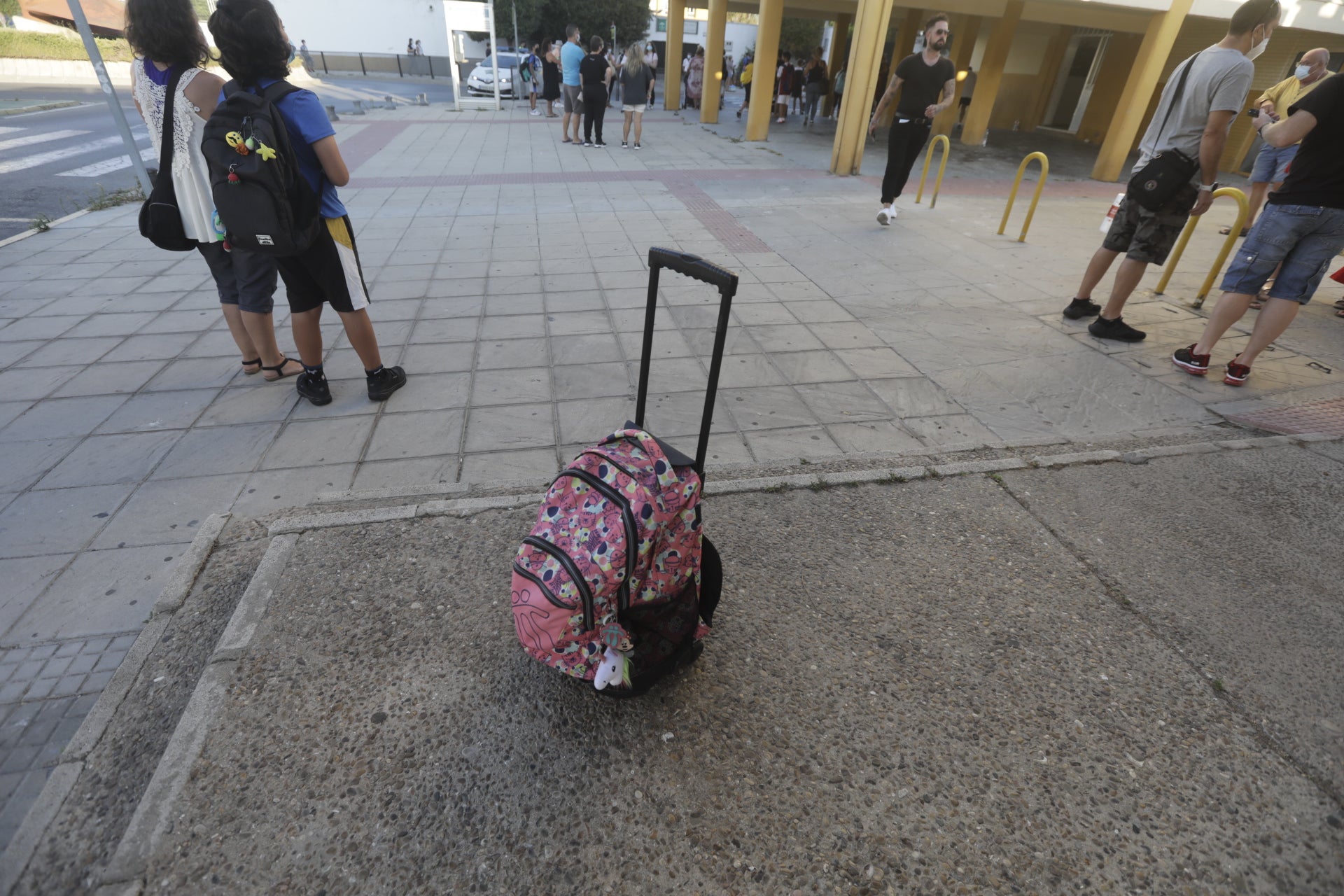 En imágenes: Primer día de colegio en Cádiz