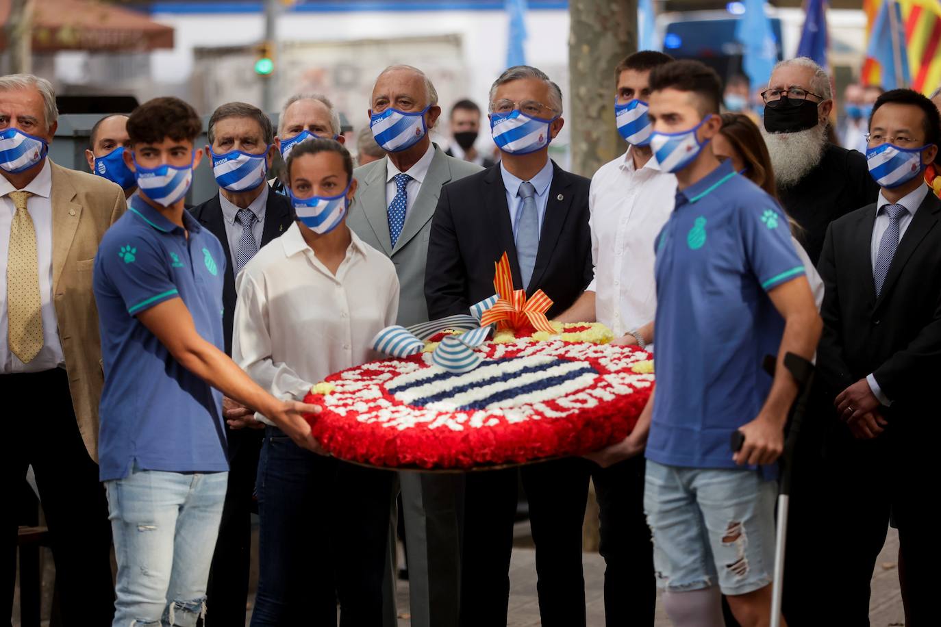 Representantes del RCD Espanyol. 