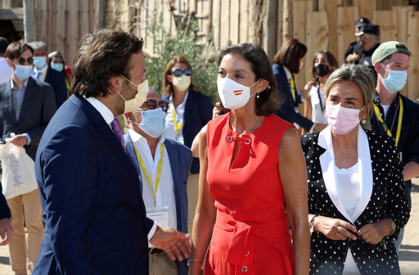 Las imágenes de los invitados al acto de inauguración de Puy du Fou