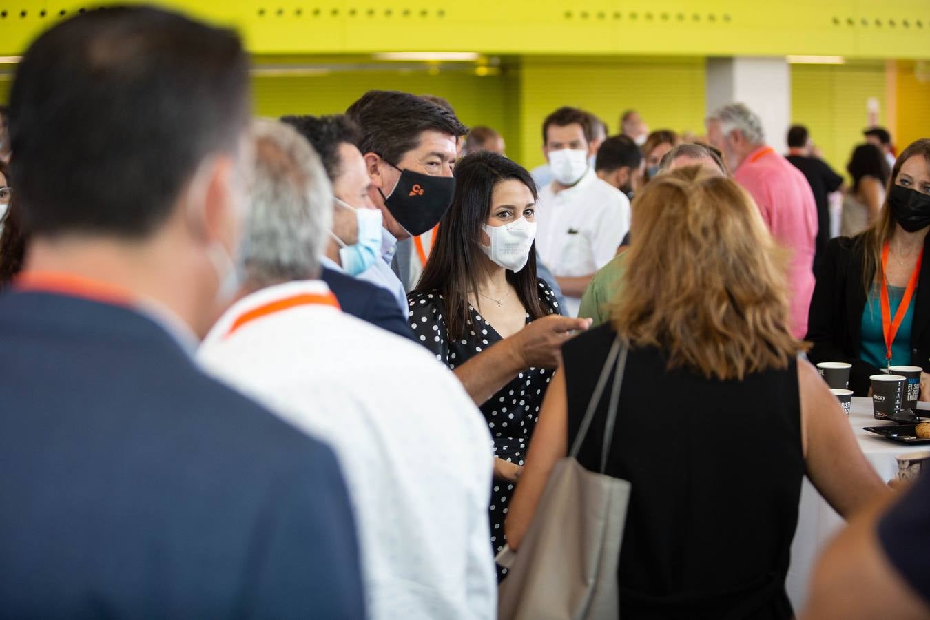 El acto de Ciudadanos tuvo lugar este domingo en el auditorio principal de Fibes