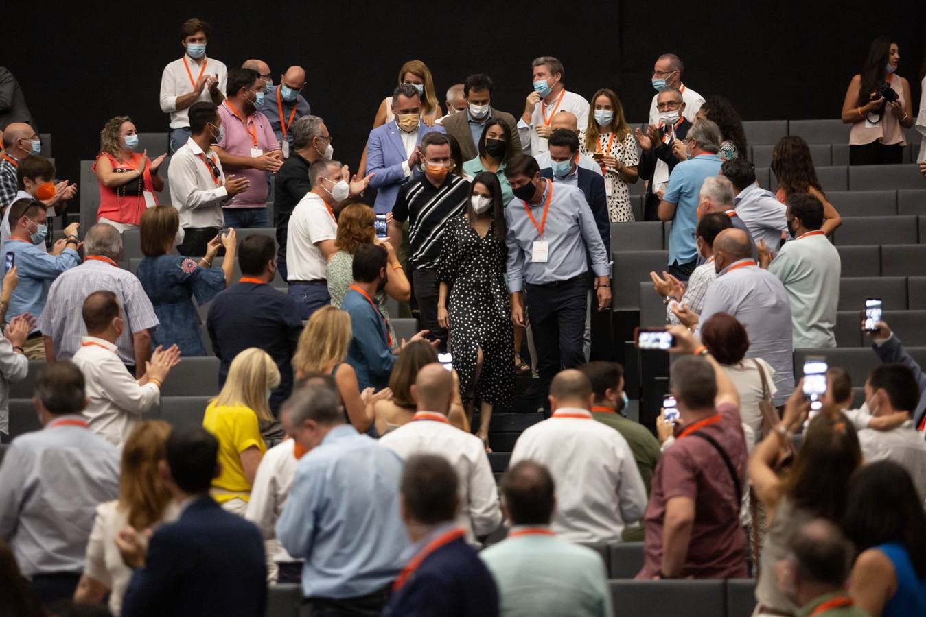 El acto de Ciudadanos tuvo lugar este domingo en el auditorio principal de Fibes