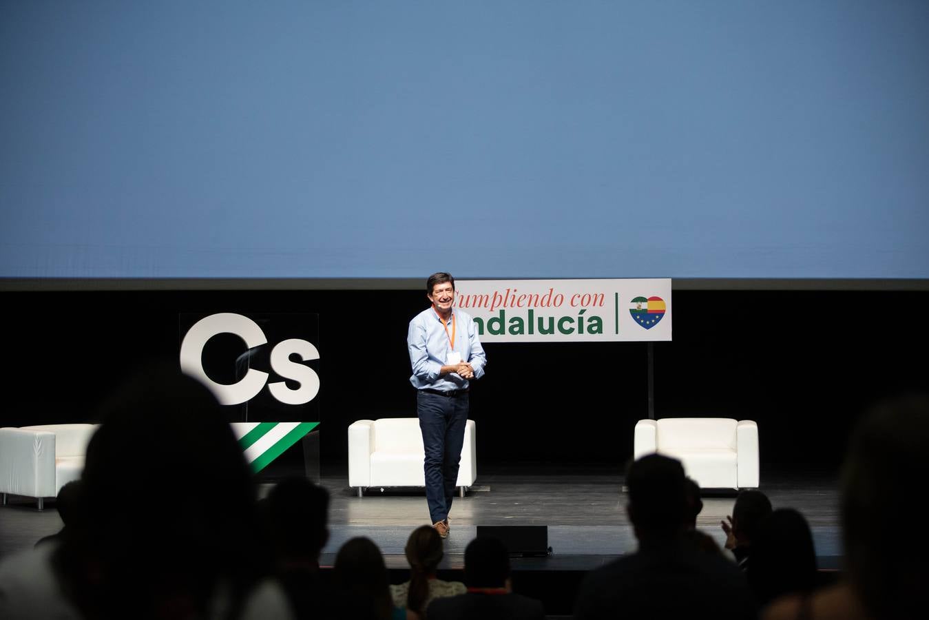 El acto de Ciudadanos tuvo lugar este domingo en el auditorio principal de Fibes