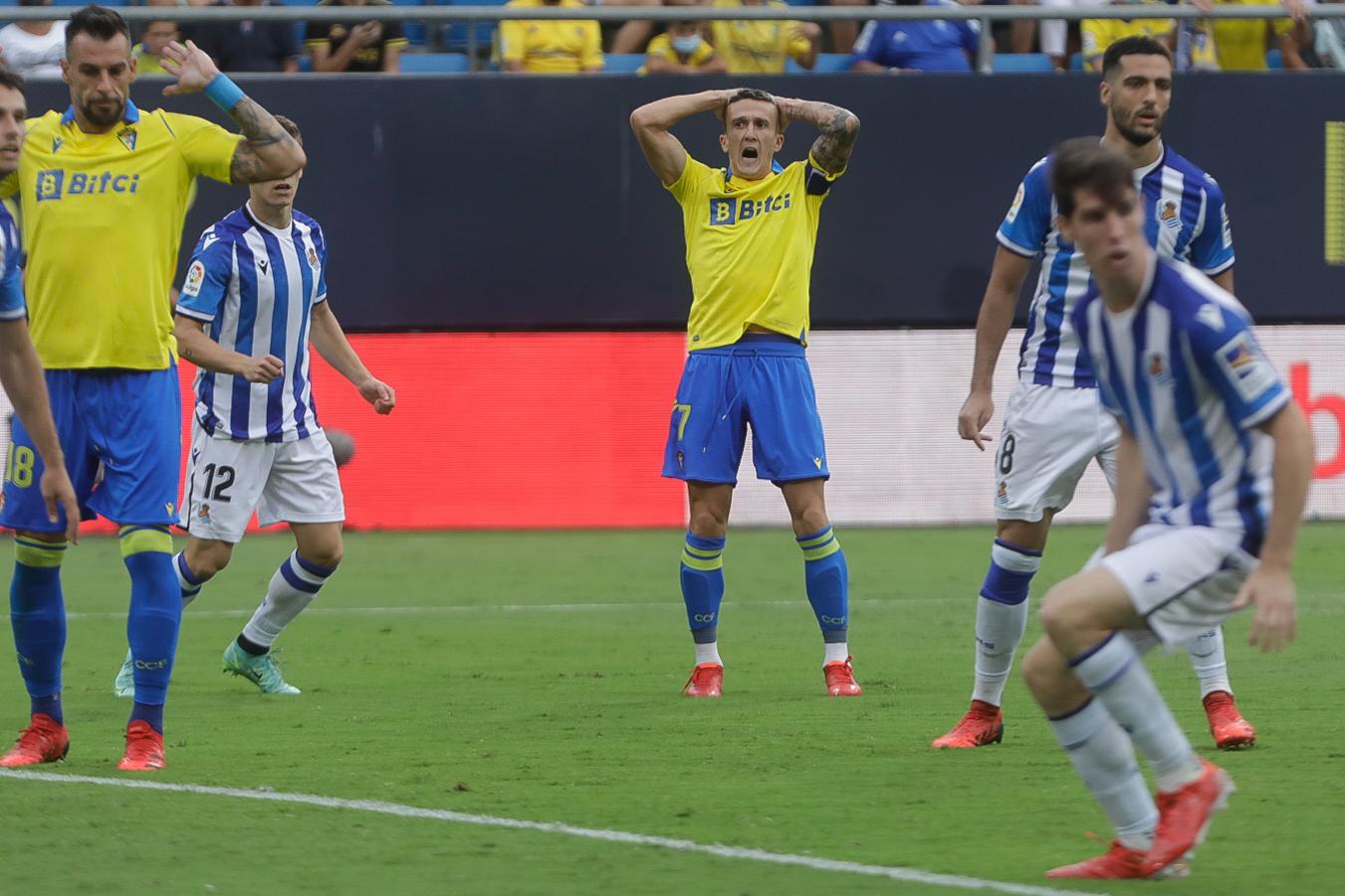 FOTOS: La derrota del Cádiz ante la Real, en imágenes