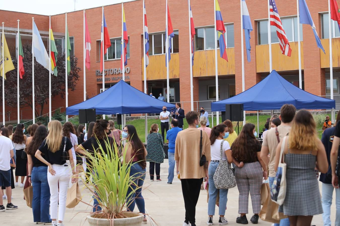 Jornada de bienvenida a los estudiantes de la Universidad Pablo de Olavide