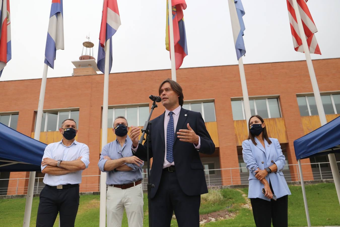 Jornada de bienvenida a los estudiantes de la Universidad Pablo de Olavide