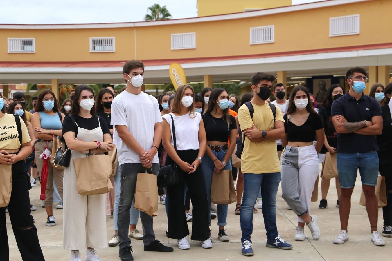 Jornada de bienvenida a los estudiantes de la Universidad Pablo de Olavide