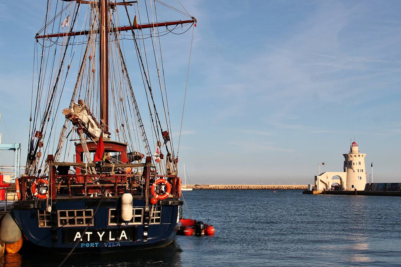 La Voz se embarca en el velero Atyla