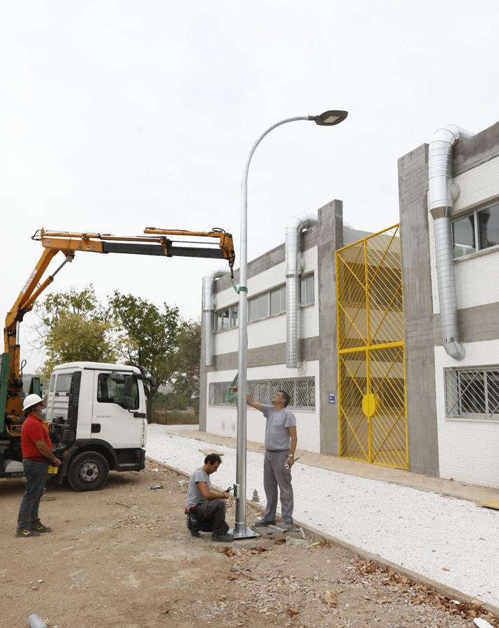 Los preparativos del nuevo campus de FP de Córdoba, en imágenes