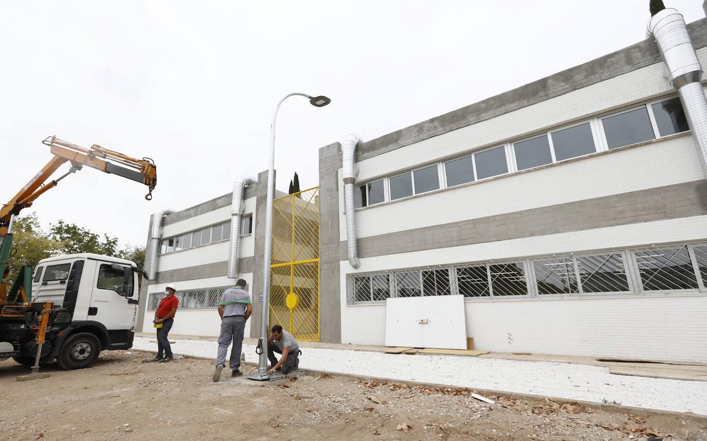 Los preparativos del nuevo campus de FP de Córdoba, en imágenes