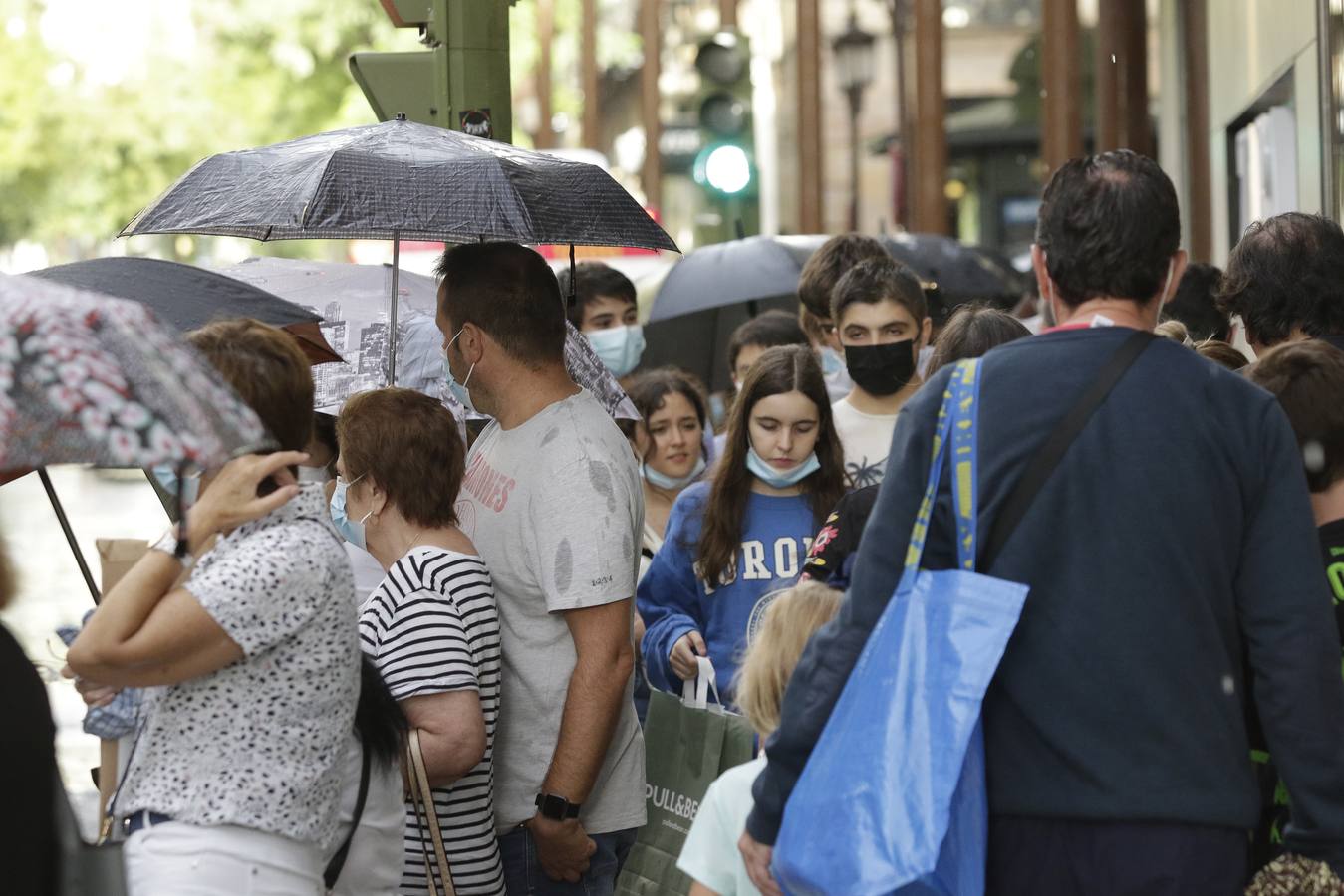 La lluvia deja un acumulado de casi 27 litros por metro cuadrado en Sevilla